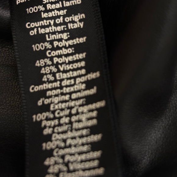 Elizabeth and James pleated skirt with leather. - Picture 4 of 6